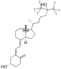 HYDROXYCHOLECALCIFEROL [26,27-3H]- Struktur