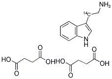 TRYPTAMINE BISUCCINATE, [SIDE CHAIN 2-14C] Struktur