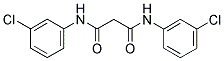 N,N'-BIS-(3-CHLORO-PHENYL)-MALONAMIDE Struktur