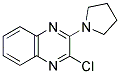 2-CHLORO-3-TETRAHYDRO-1H-PYRROL-1-YLQUINOXALINE Struktur