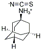 1-ADAMANTHYLAMMONIUM RHODANIDE Struktur