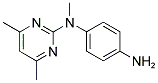 N-(4,6-DIMETHYLPYRIMIDIN-2-YL)-N-METHYLBENZENE-1,4-DIAMINE Struktur