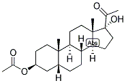 5-BETA-PREGNAN-3-BETA, 17-DIOL-20-ONE 3-ACETATE Struktur