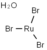 RUTHENIUM(III)BROMIDE HYDRATE Struktur