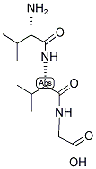 H-VAL-VAL-GLY-OH Struktur