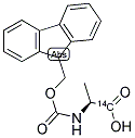 N-FMOC-L-ALANINE, [1-14C] Struktur