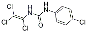 N-(4-CHLOROPHENYL)-N'-(1,2,2-TRICHLOROVINYL)UREA Struktur