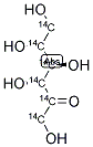 D-FRUCTOSE, [U-14C] Struktur