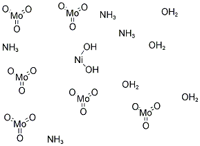 AMMONIUM 6-MOLYBDONICKELATE II Struktur