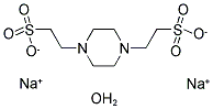 PIPES DISODIUM SALT HYDRATE Struktur