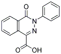 4-OXO-3-PHENYL-3,4-DIHYDRO-1-PHTHALAZINECARBOXYLIC ACID Struktur