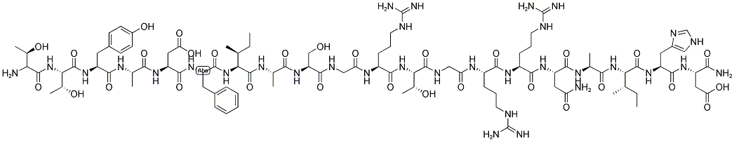 CAMP DEPENDENT PK INHIBITOR (5-24) AMIDE Struktur