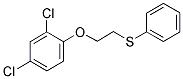 2,4-DICHLORO-1-[2-(PHENYLSULFANYL)ETHOXY]BENZENE Struktur