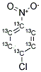 4-CHLORONITROBENZENE (13C6) Struktur