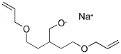 SODIUM BIS(2-PROPENOXYETHYL)ETHOXIDE Struktur