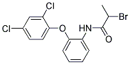 N1-[2-(2,4-DICHLOROPHENOXY)PHENYL]-2-BROMOPROPANAMIDE Struktur