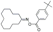 1-(([4-(TERT-BUTYL)BENZOYL]OXY)IMINO)CYCLODODECANE Struktur