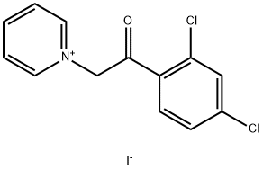 1-[2-(2,4-DICHLOROPHENYL)-2-OXOETHYL]PYRIDINIUM IODIDE Struktur