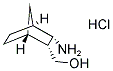 3-ENDO-HYDROXYMETHYLBICYCLO[2.2.1]HEPTYL-2-ENDO-AMINE HYDROCHLORIDE Struktur