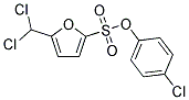 4-CHLOROPHENYL 5-(DICHLOROMETHYL)FURAN-2-SULFONATE Struktur