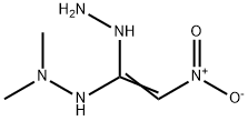 2-(1-HYDRAZINO-2-NITROVINYL)-1,1-DIMETHYLHYDRAZINE Struktur