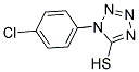 1-(4-CHLORO-PHENYL)-1H-TETRAZOLE-5-THIOL Struktur