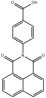 4-(1,3-DIOXO-1H,3H-BENZO[DE]ISOQUINOLIN-2-YL)-BENZOIC ACID Struktur