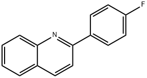 2-(4-FLUOROPHENYL)QUINOLINE Struktur