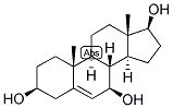 5-ANDROSTEN-3-BETA, 7-BETA, 17-BETA-TRIOL Struktur