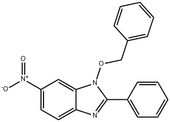 1-(BENZYLOXY)-6-NITRO-2-PHENYL-1H-1,3-BENZIMIDAZOLE Struktur