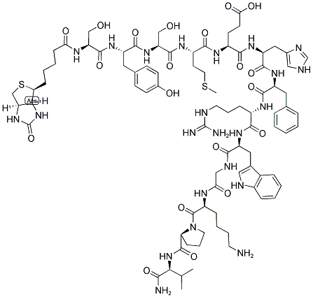 BIOTINYL-ACTH (1-13) AMIDE Struktur