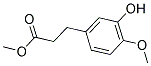 METHYL 3-(3-HYDROXY-4-METHOXYPHENYL)PROPANOATE Struktur