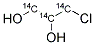 GLYCEROL MONOCHLOROHYDRIN, [14C(U)] Struktur