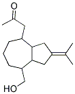 4-AZULENEMETHANOL, DECAHYDRO-2-ISOPROPENYL-8-METHYL:ACETATE Struktur