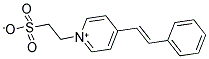 2-(4-STYRYLPYRIDINIUM-1-YL)ETHANE-1-SULFONATE Struktur