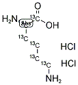 L-LYSINE 2HCL (U-13C6) Struktur