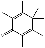 HEXAMETYLCYCLOHEXA-2,5-DIENONE Struktur