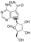 7-DEAZA-7-CARBAMOYLADENOSINE HYDRATE Struktur