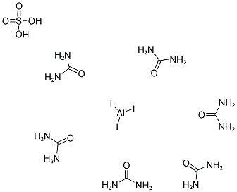 ALUMINUM HEXACARBAMIDE SULFATE TRIIODIDE 結(jié)構(gòu)式