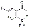 5'-FLUORO-2'-(TRIFLUOROMETHYL)ACETOPHENONE Struktur