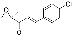 3-(4-CHLOROPHENYL)-1-(2-METHYLOXIRAN-2-YL)PROP-2-EN-1-ONE Struktur