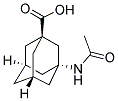 3-ACETYLAMINO-ADAMANTANE-1-CARBOXYLIC ACID Struktur