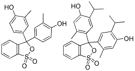 CRESOL RED-THYMOL BLUE Struktur