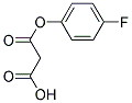 3-(4-FLUOROPHENOXY)-3-OXOPROPANOIC ACID Struktur