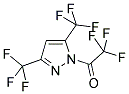 1-TRIFLUOROACETYL-3,5-BIS(TRIFLUOROMETHYL)PYRAZOLE Struktur