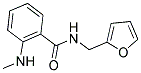 N-FURAN-2-YLMETHYL-2-METHYLAMINO-BENZAMIDE Struktur