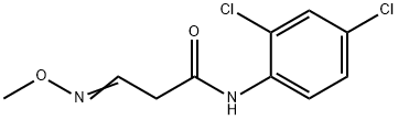 N-(2,4-DICHLOROPHENYL)-3-(METHOXYIMINO)PROPANAMIDE Struktur