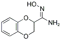 N'-HYDROXY-2,3-DIHYDRO-1,4-BENZODIOXINE-2-CARBOXIMIDAMIDE Struktur