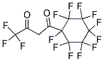 1-UNDECAFLUORO-CYCLOHEXYL-TRIFLUORO-1,3-BUTANEDIONE Struktur