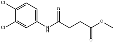 METHYL 4-(3,4-DICHLOROANILINO)-4-OXOBUTANOATE Struktur